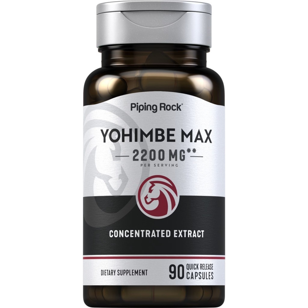 Yohimbe Max (Pausinystalia yohimbe) 2,200 mg. (90Capsules)