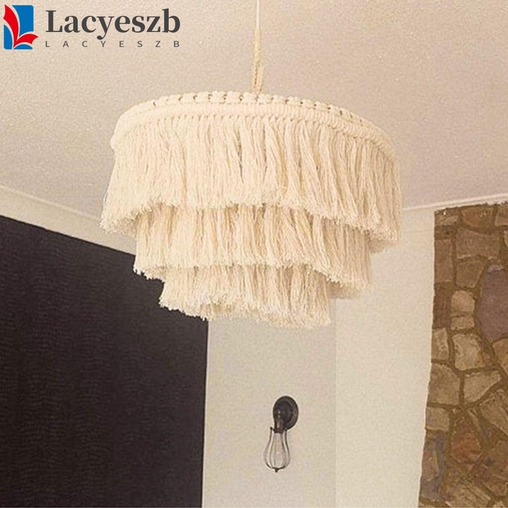 Lacyeszb โคมไฟทอพรม , ผ ้ าทอมือชนบท|โคมไฟพู ่ Shade, โคมไฟระย ้ าตกแต ่ งประณีตคลาสสิกวินเทจแขวนไฟเพดานจี ้