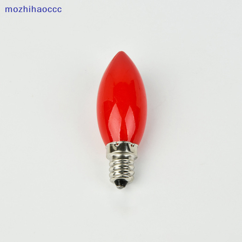 [mozh ] 1pc หลอดไฟ led แท ่ นบูชา E12/E14 โคมไฟพระพุทธรูปสีแดงโคมไฟตกแต ่ งวัด [TH ]