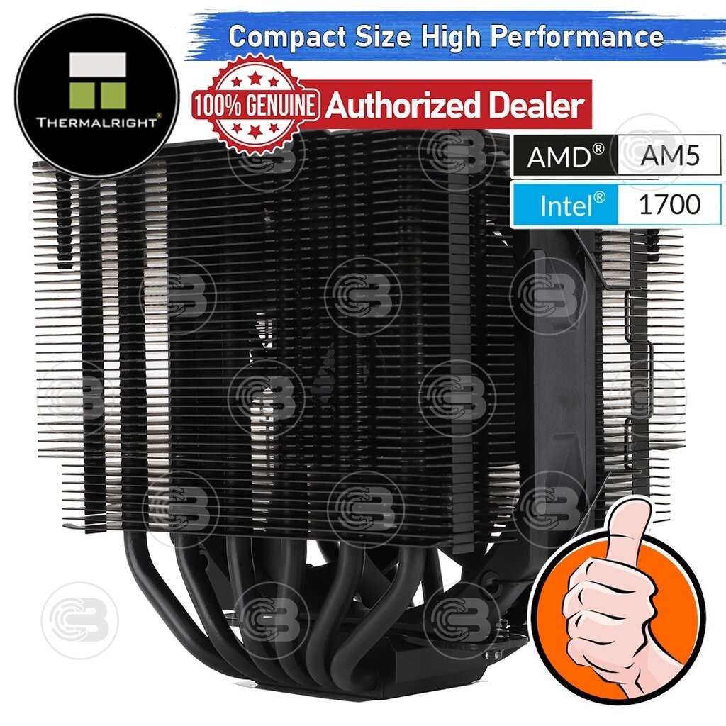 [CoolBlasterThai] Thermalright Peerless Assassin 120 MINI BLACK CPU Heat Sink (AM5/LGA1851 Ready)