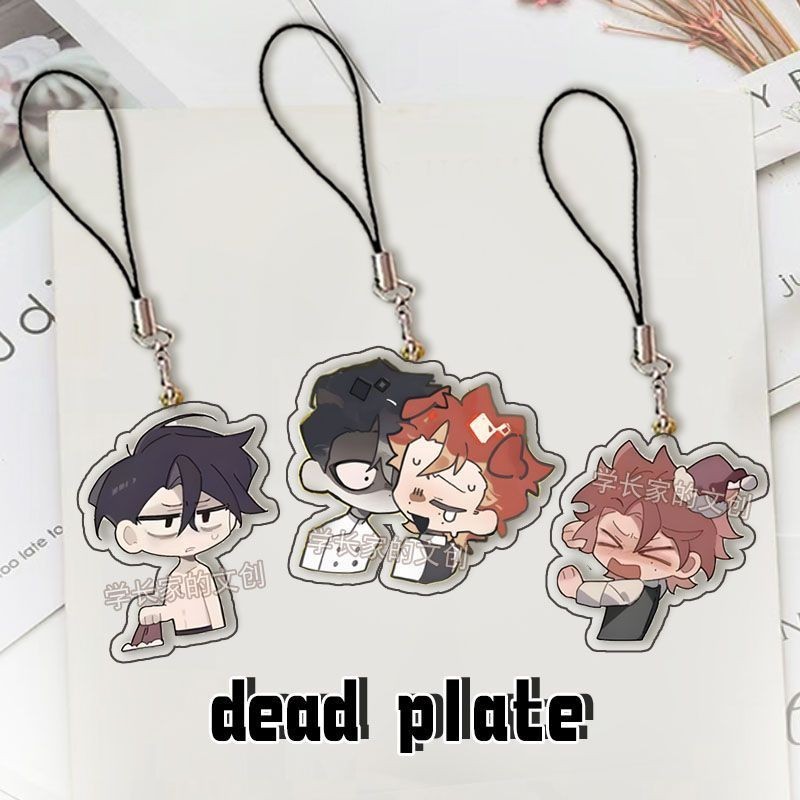 Dead Plate Kawaii โทรศัพท ์ มือถือ Lanyard Rody Vince อะคริลิคจี ้ สายรัดแขวนน ่ ารักเชือกเกมคอลเลกชันสินค ้ าเพื ่ อนของขวัญ