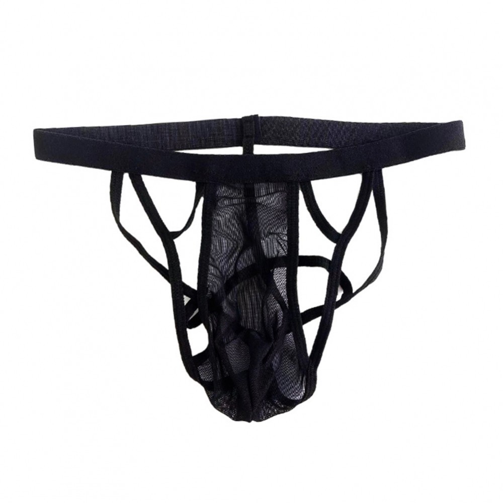 Mens Brief T-back Thin Underpants กางเกงระบายอากาศคลาสสิกสบาย
