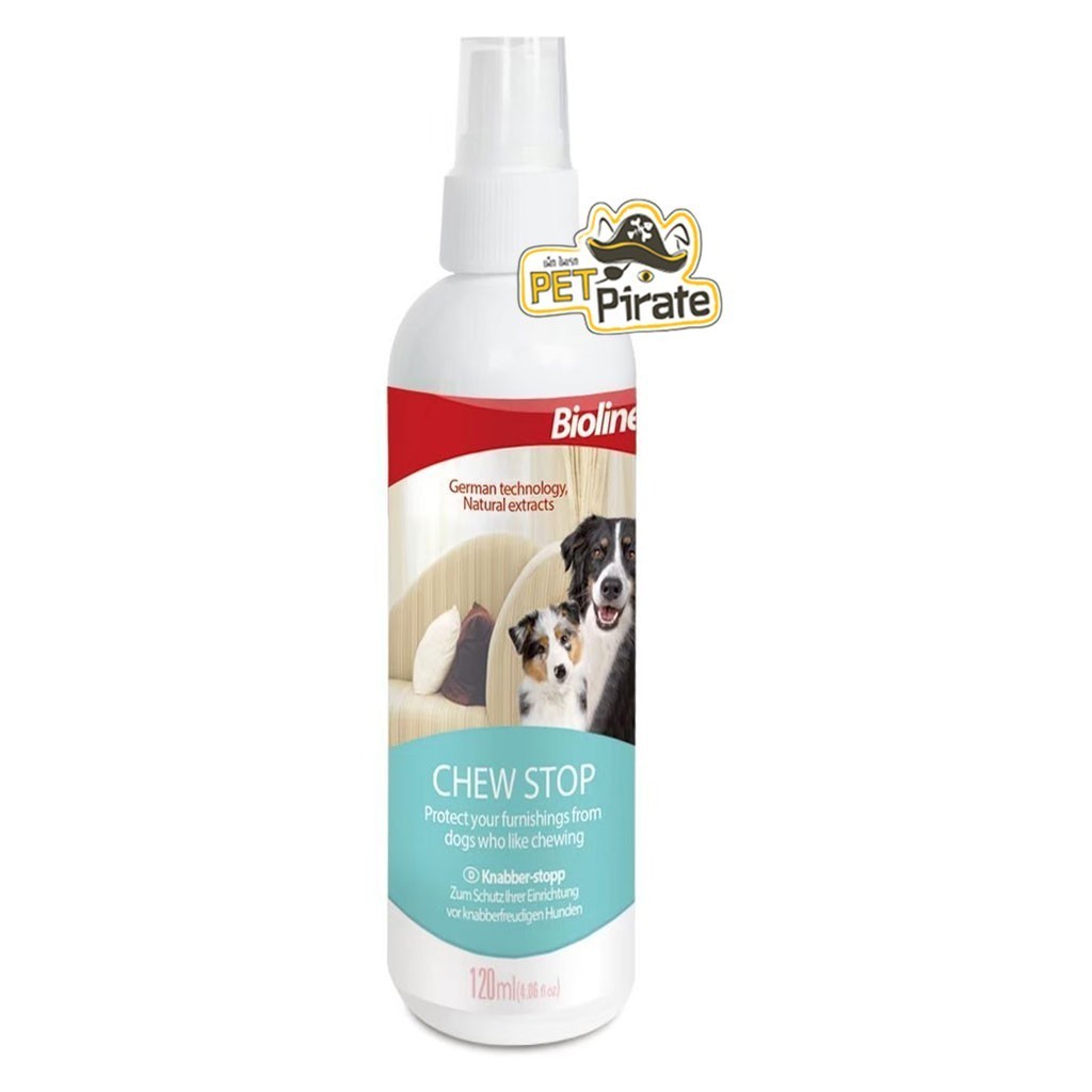 Bioline Chew Stop สเปรย์ป้องกันการกัดแทะ ไม่มีกลิ่น ไม่ฉุน ขนาด 120 ml