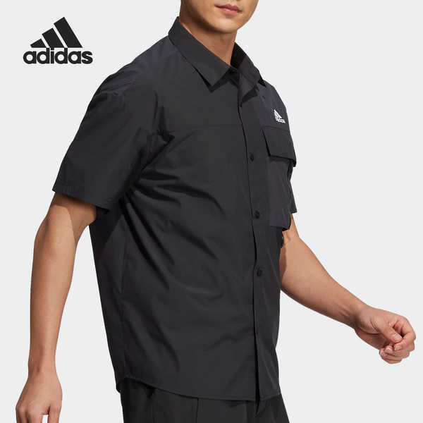 เสื้อยืด oversize เสื้อยืด adidas Adidas/Adidas ของแท้ฤดูร้อนใหม่ผู้ชายกีฬาและเสื้อเชิ้ตแขนสั้นลำลอง H13778