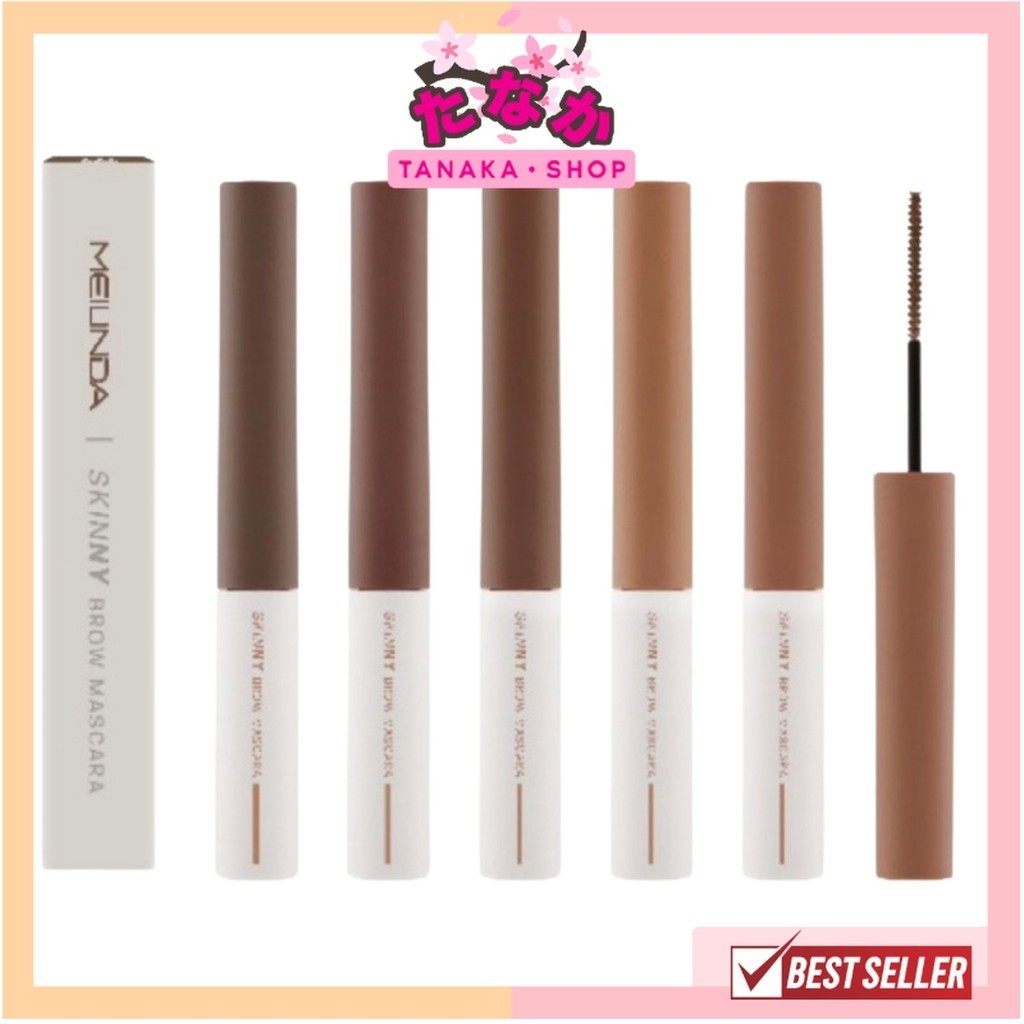🔥แท้/ถูกที่สุด/ไลฟ์ทุกวัน🔥เมย์ลินดามาสคาร่าคิ้ว MEILINDA MC3115 Skinny Brow Mascara มาสคาร่าปัดคิ้ว