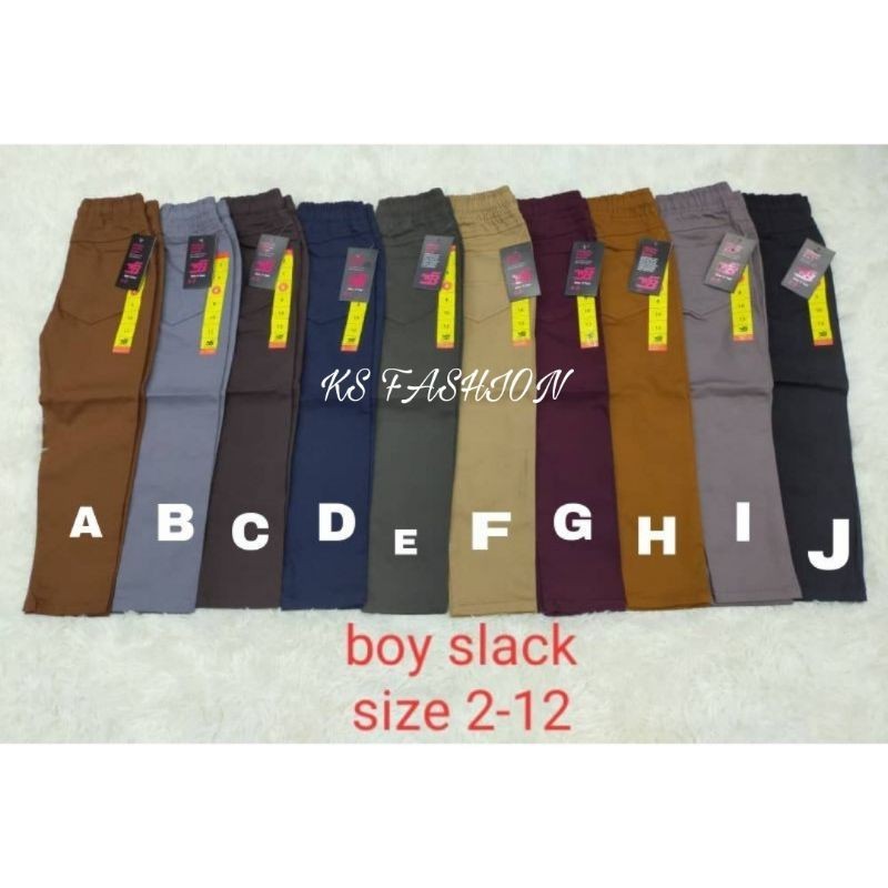 🔥🔥 Kid's Slack Pant.Seluar Kanak-Kanak Unisex Seluar Slack Cotton Budak Murah.