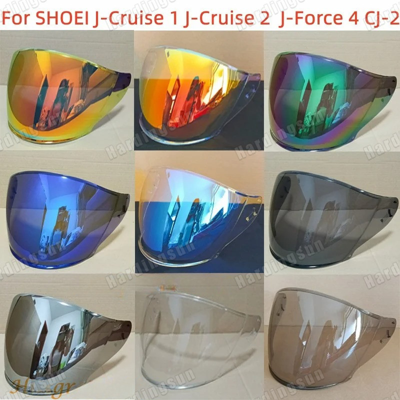 หมวกกันน็อค Visor สําหรับ SHOEI J-Cruise 1 J-Cruise 2 J-Force 4 CJ-2 หมวกกันน็อครถจักรยานยนต์เลนส์เป