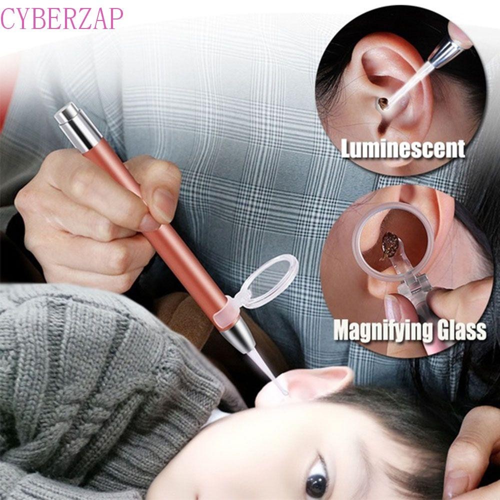 Cyberzap Ear Pick ไฟฉายแบบพกพา Ear Cleaner Ear Wax Remover ช ้ อนหู