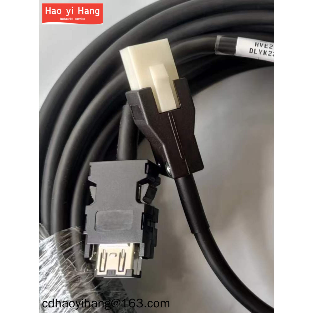 Shangyin E1 Series Servo Driver การเชื่อมต่อมอเตอร์ Increment Shielding Encoding Cable HVE23IAB03MB