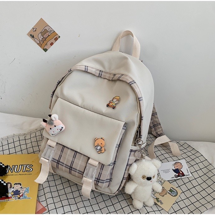 กระเป๋าเป้ผู้หญิง BL777 - BAG - กระเป๋าเป้นําเข้า - กระเป๋าเป้เกาหลี - กระเป๋าเป้