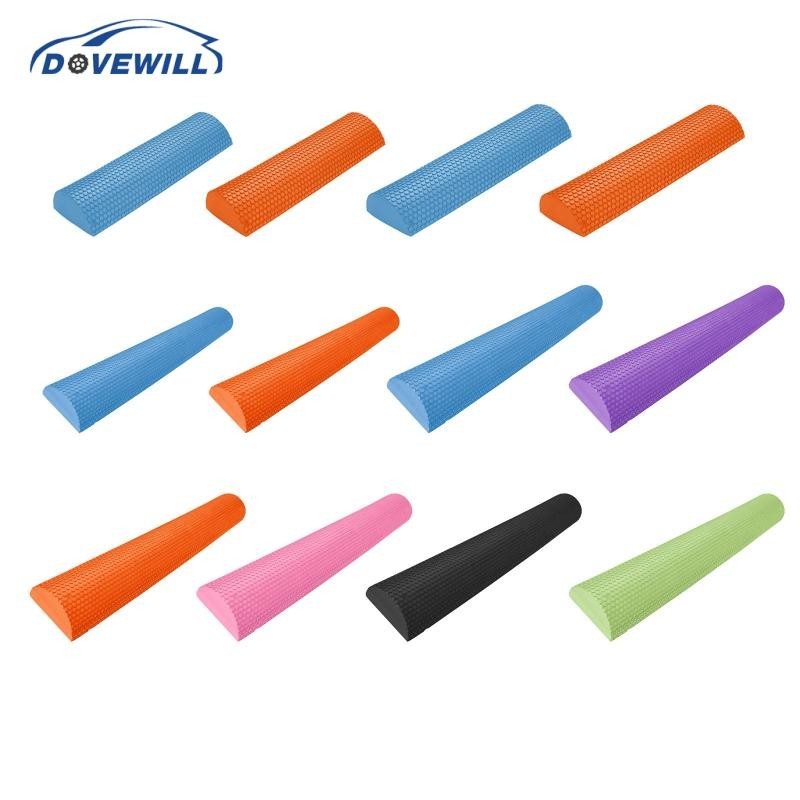 [Dovewill ] Eva Half Foam Roller Foam Half Roller Massage, น ้ ําหนักเบาครึ ่ งรอบโฟม Roller Half Ro
