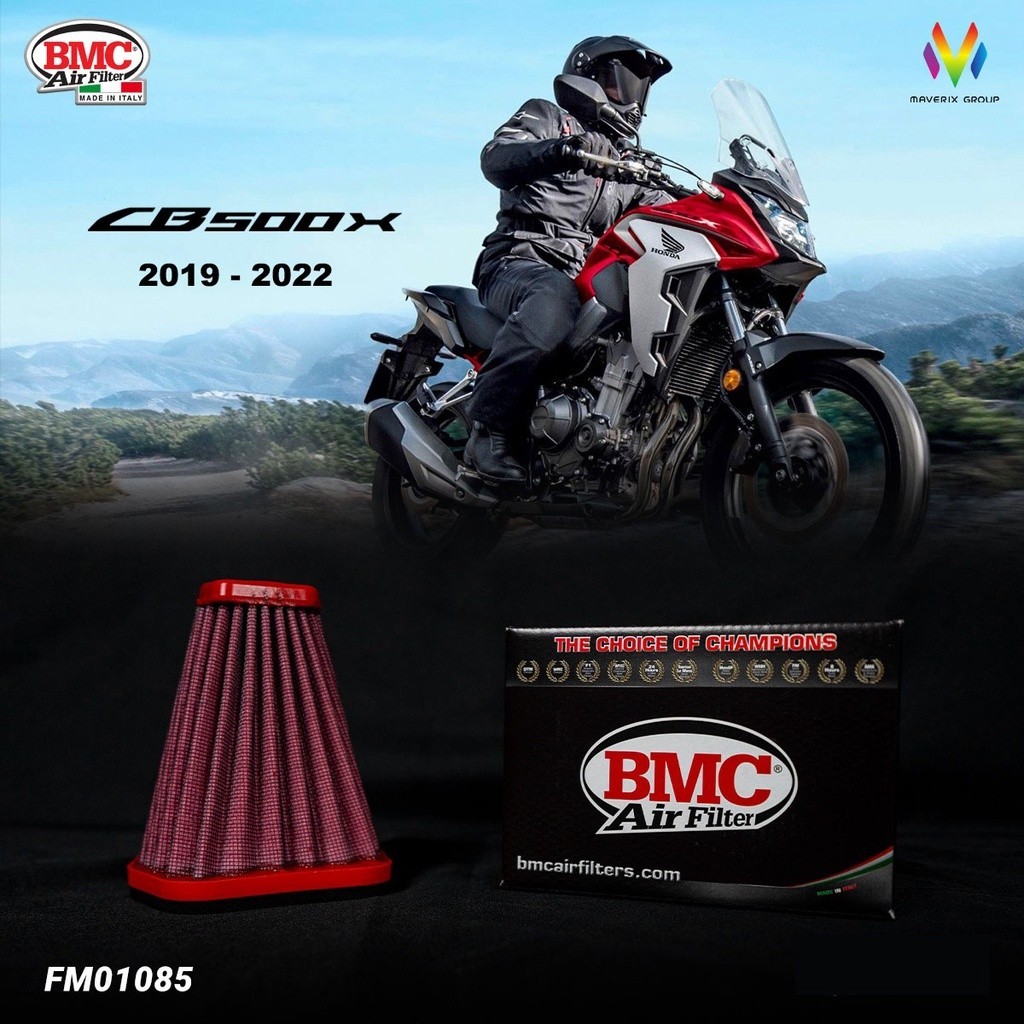 กรองอากาศ BMC NX500 CBR500R CB500R CBR500x CB500 CBR500 2019 - 2024 รหัส FM01085