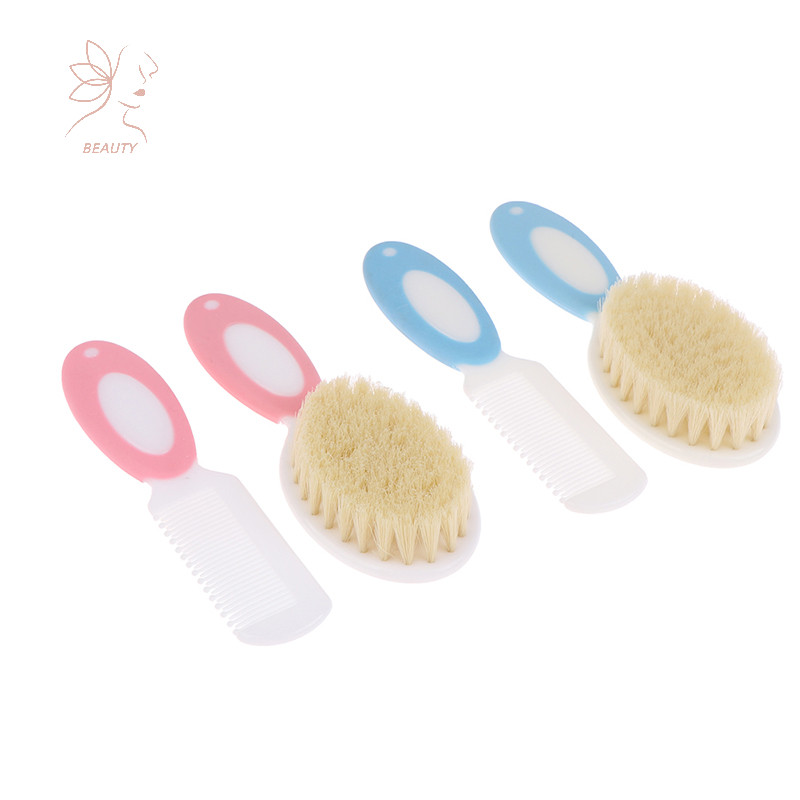 [maybeauty ] 2 ชิ ้ น/set แบบพกพานุ ่ มทารกแรกเกิดแปรงผมเด ็ กทารกหวีหวีหวีหวีเด ็ ก {TH}