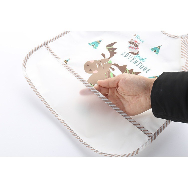 (B012) เสื้อกันเปื้อนเด็ก 