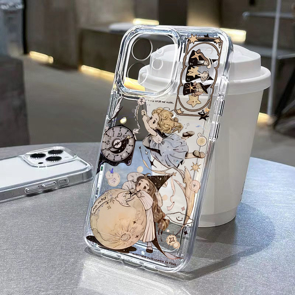 Space Case for Samsung A06 A16 A55 S24 S23 Ultra A54 A15 A05 A05S A34 A24 A22 A23 A14 A35 A53  A12 A32 Clear กันกระแทก