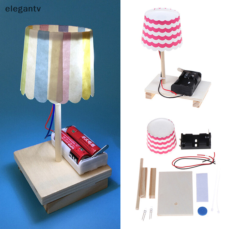 Egn Kids การทดลองทางวิทยาศาสตร์ DIY ของเล่นโคมไฟตั้งโต๊ะขนาดเล็ก Gizmo N ชุดของเล่น