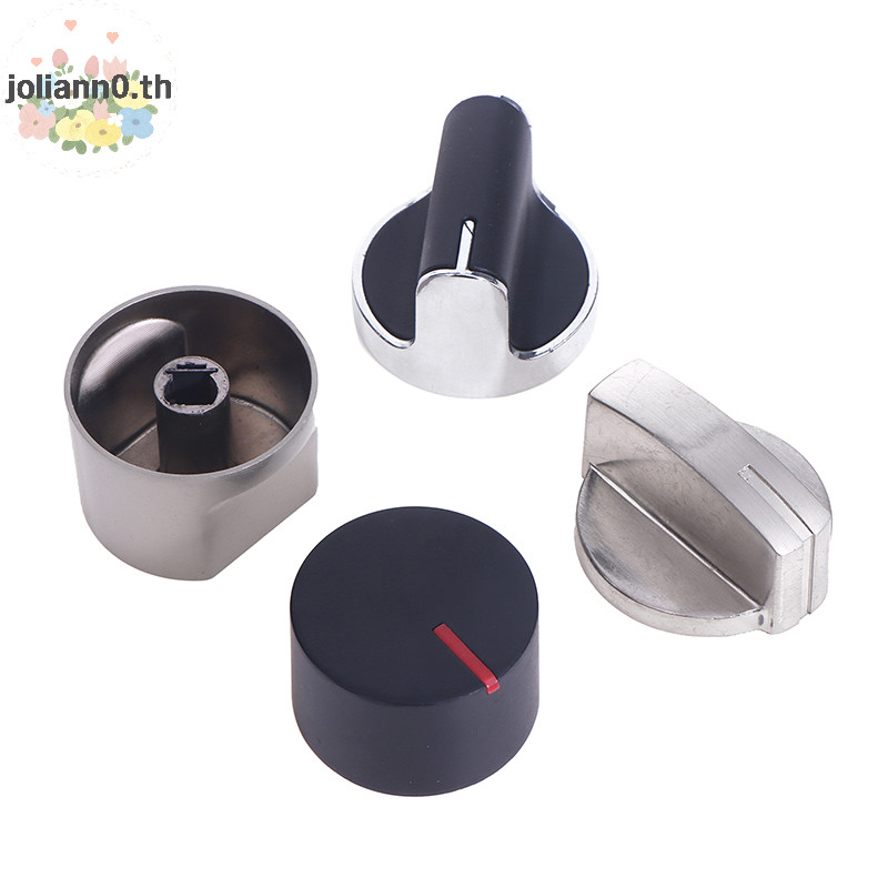 Joliann0 เตาอบโรตารีสวิทช์เตาแก๊สหม้อหุงข้าวปุ่มควบคุม Adaptors เปลี่ยน Universal ฝังเตาอุปกรณ์เสริม th