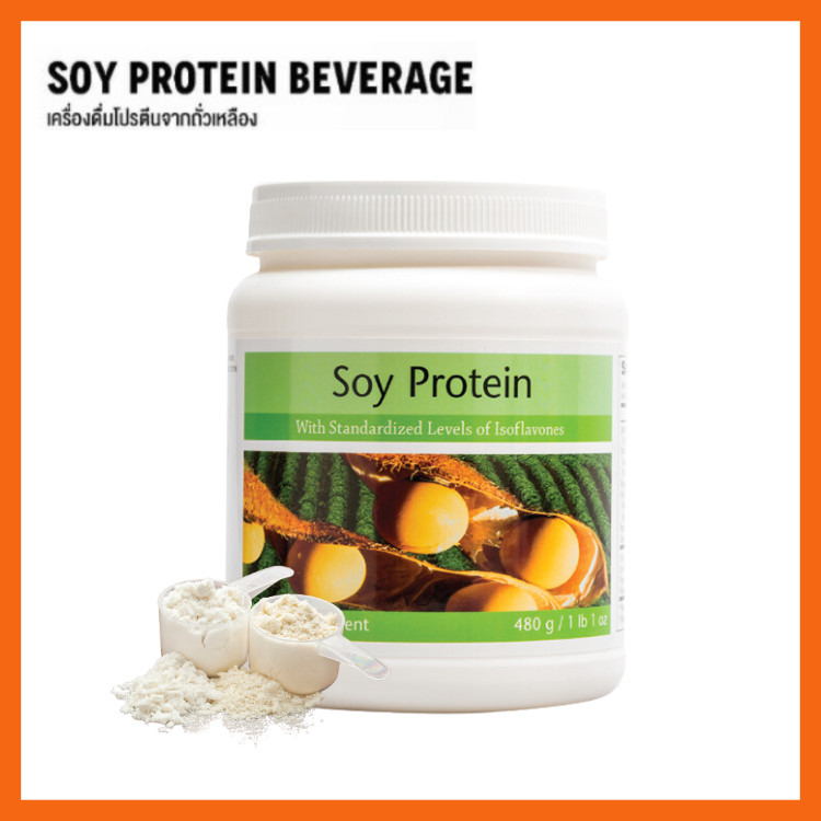 Soy Protein (Plant Based) เครื่องดื่มโปรตีนจากถั่วเหลือง 480g Successlife