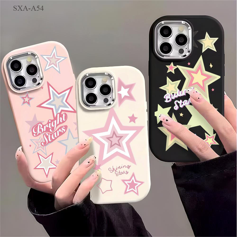 เคส For Samsung Galaxy A55 A54 A53 A50S A06 A16 A04S A05 A05S A50 A51 A15 A12 A14 A02 A03 A03S A23 A24 4G 5G ซัมซุง PD