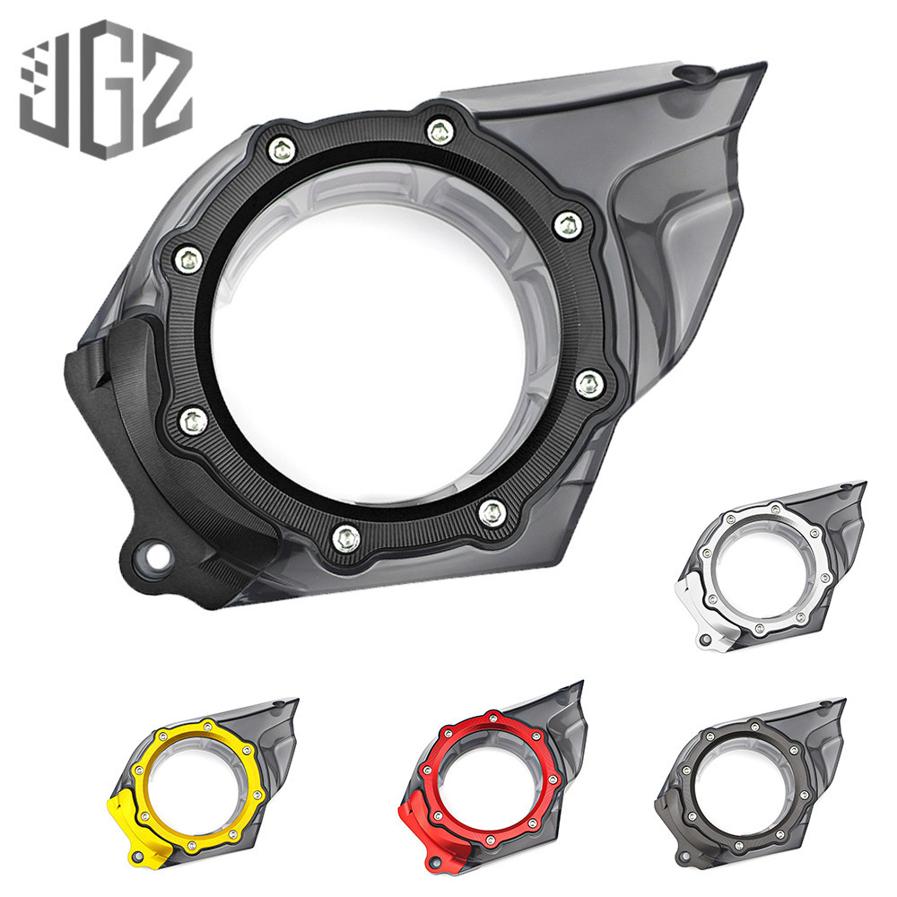 สําหรับ Vespa GTS 300 250 HPE GTV 2019-2023 รถจักรยานยนต์ Air Intake Transmission ฝาครอบเฟืองเกียร์ Guard