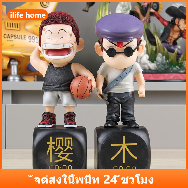 Sakuragi SLAM DUNK Action Figure อะนิเมะ One Piece รูป COD สต็อก Thief คอสเพลย์ตุ๊กตาของเล่นสําหรับของขวัญเด็กคอลเลกชันเครื่องประดับรถตกแต่งบ้าน Sakuragi Hanamichi