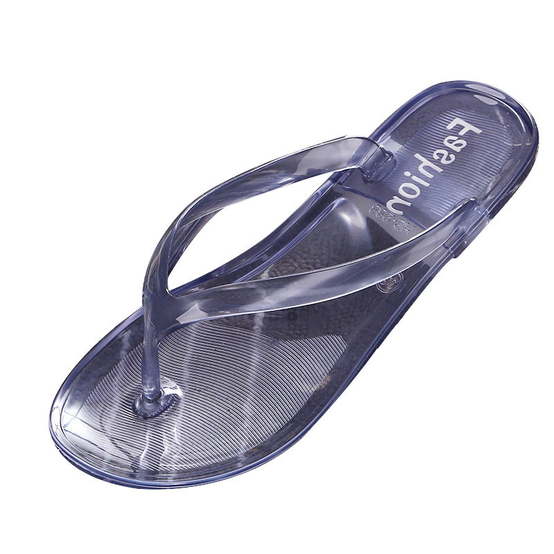 พร้อมส่ง🚚รองเท้าแตะหูคีบ ผู้หญิง flip flops โปร่งใส ฤดูร้อน สไตล์เกาหลี แฟชั่น รองเท้าเยลลี่ คริสตัล A-030 thumbnail 7