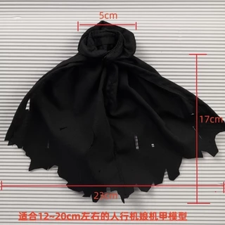 Ji Niang Universal Clothing Accessories Gundam Bandai Taipan Tactical Cloak Windbreaker Doll Mecha Cloth with Wire no Doll LA0S