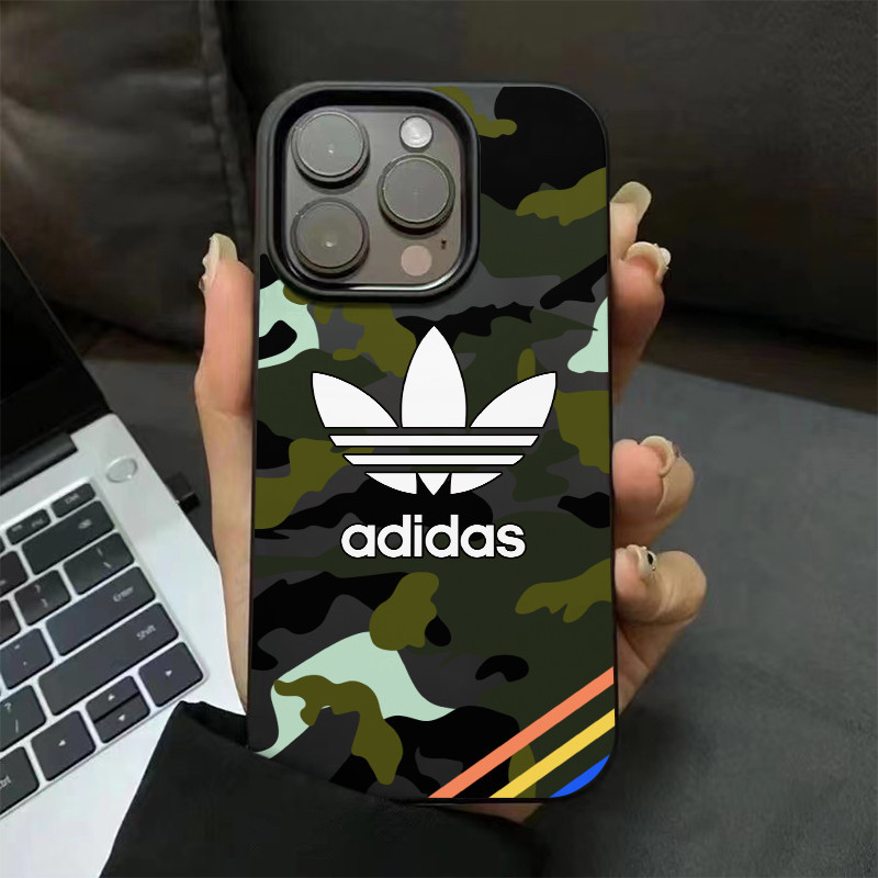 ทนสิ่งสกปรก Hard เคสไอโฟน11 12 13 14 15 Pro Max 7+ 8Plus X Xs XR Case for iPhone Co-branded camouflage flower print