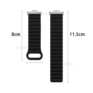 Loop Buckle สายรัดข้อมือซิลิโคนสายรัดแม่เหล็กสําหรับ Huawei Watch Fit 3 2 4 4pro Fit5