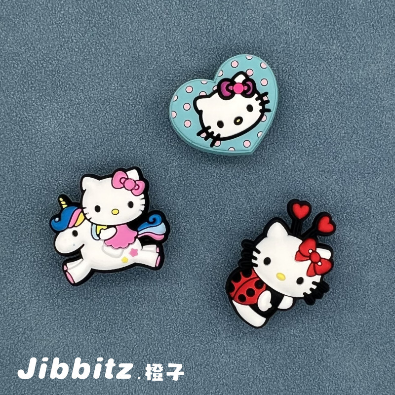 jibbitz crocs Hello Kitty series crocs jibbitz jibbitz crocs เกาหลี  jibbitz crocs ของแทั