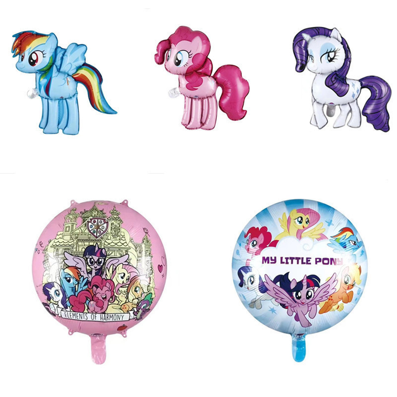 My Little Pony ชุดลูกโป่งปาร์ตี้ ของตกแต่งวันเกิด eo0a