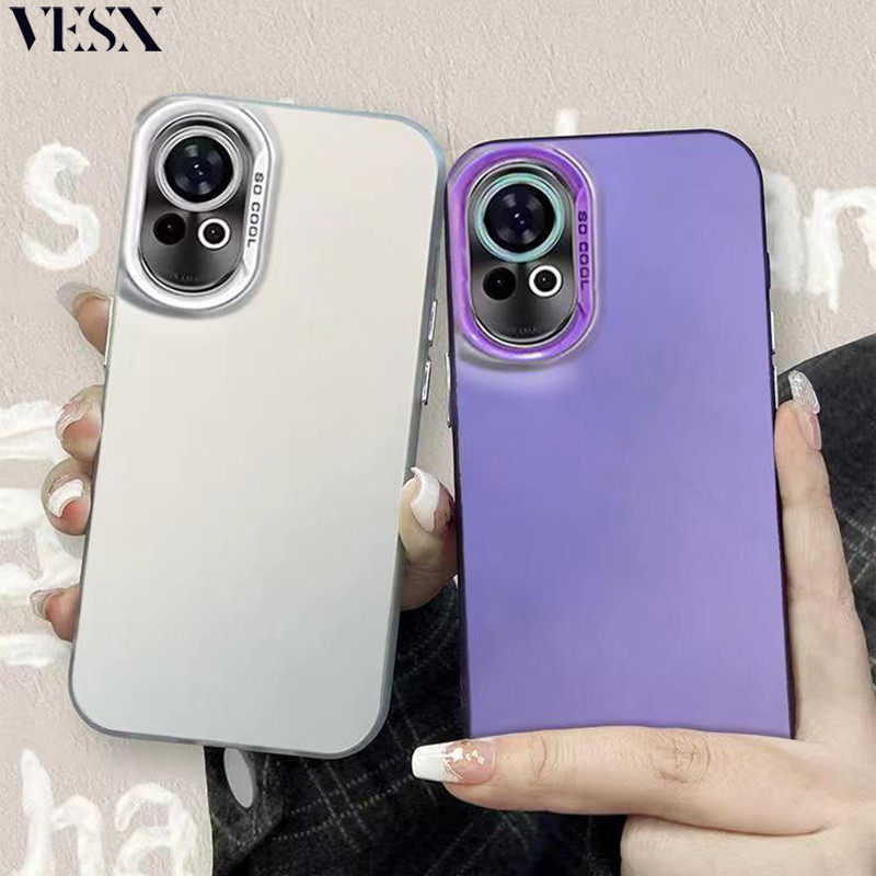 กรณีโทรศัพท์สีเลเซอร์สุดหรูสำหรับ Huawei Nova 12 11 Ultra 10 9 8 7 SE 6 5 Pro 4G 5G 2024