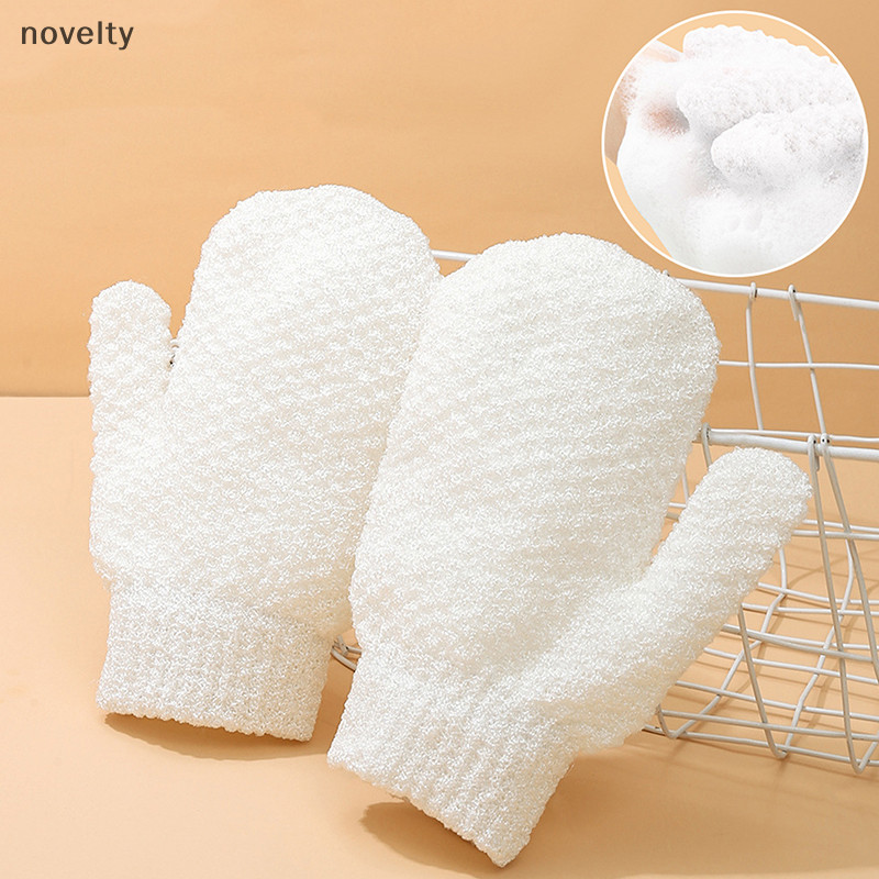 Nly 1 ชิ้น Body นวดถุงมืออาบน้ําทําความสะอาดกําจัด Exfoliag ถุงมือขัด Bath Exfoliag ผิวทําความสะอาดอุปกรณ์อาบน้ํา Bath Balls N
