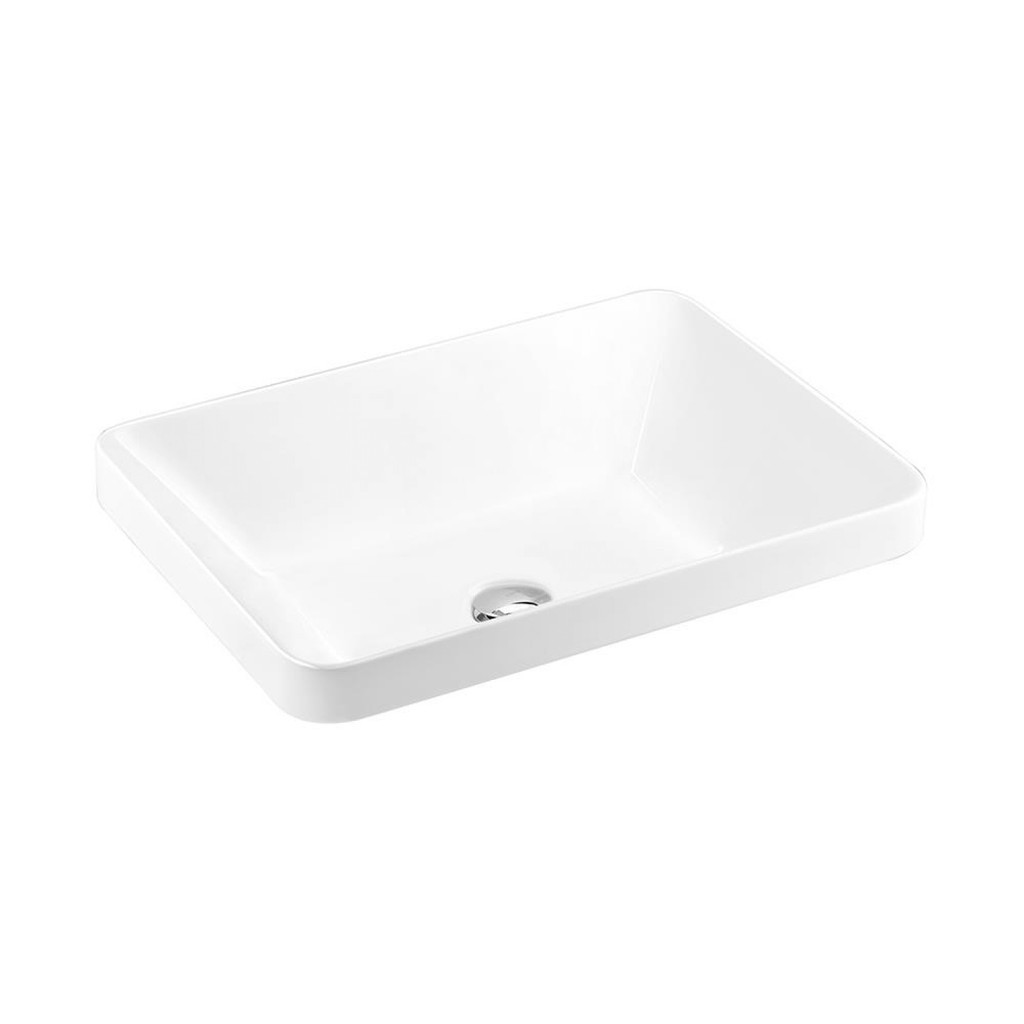 Deluxy Official Shop Cotto อ่างล้างหน้าวางบนเคาน์เตอร์ก๊อกนอกอ่าง รุ่น ซิมพลีโมดิช C001017