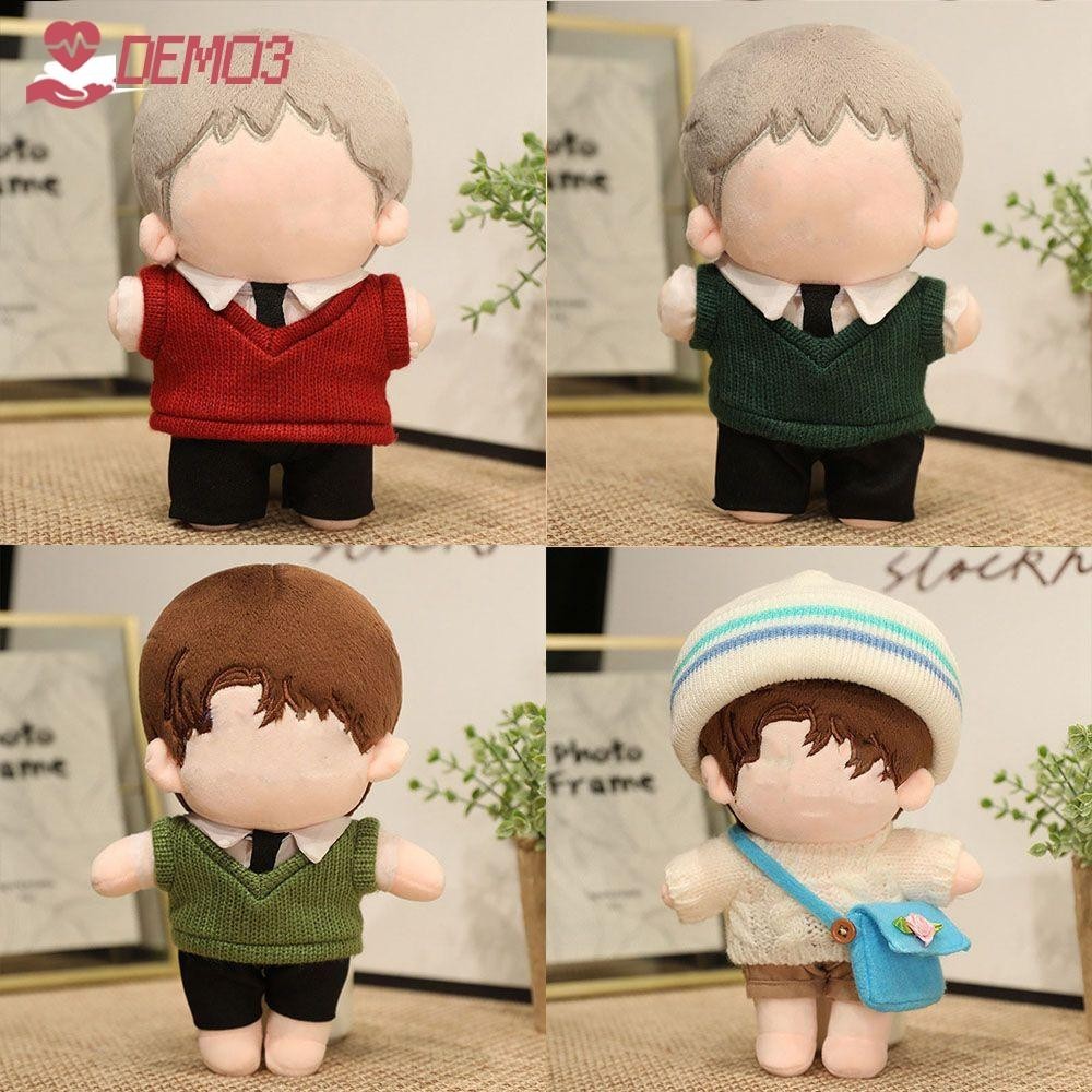 [เดโม3] เสื้อผ้าตุ๊กตา 20 ซม. เสื้อผ้าสูทผ้าฝ้ายตุ๊กตาตุ๊กตา ไอดอล ชุดตุ๊กตากางเกงขาสั้น