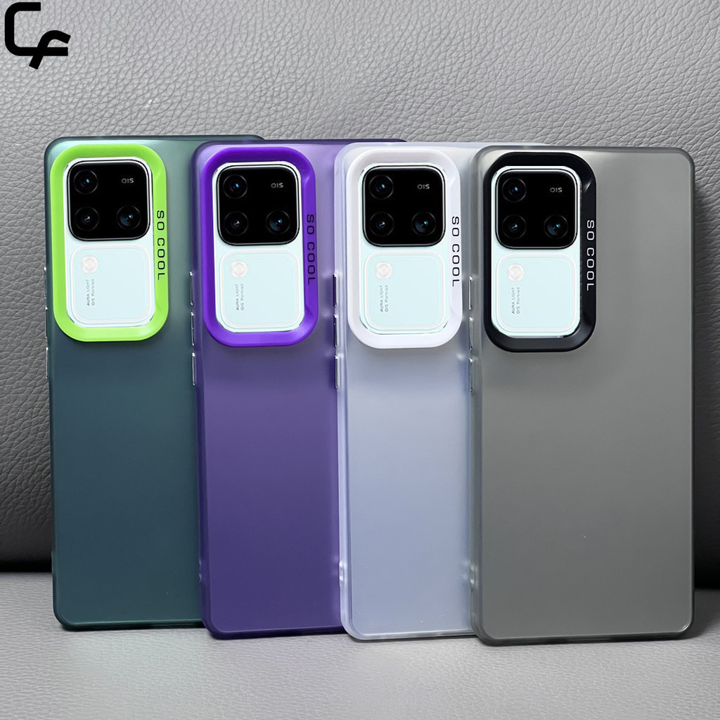กันกระแทก INS กรณีโทรศัพท์อะคริลิคหรูหราสำหรับ VIVO V30 V29 V27 V25 V23 V23E V20 X100 X90 X80 X70 X60 Pro 4G 5G 2024