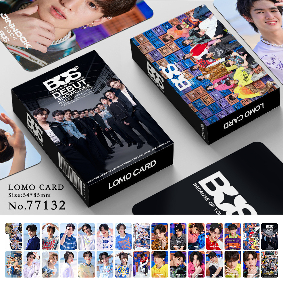420pcs BUS เพราะคุณ I Shine Photocard การ์ดสองด้าน BUS lomocard คอลเลกชันการ์ด ins การ์ด LOMO