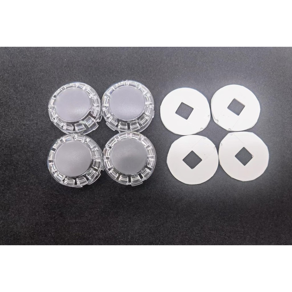 4 pcs สําหรับ DJI Phantom 4 Pro LED Shade โคมไฟฝาครอบ Light Cover Protector ส่วนประกอบเทป DJI Phantom 4 Genie 4Pro adv rtk 2.0
