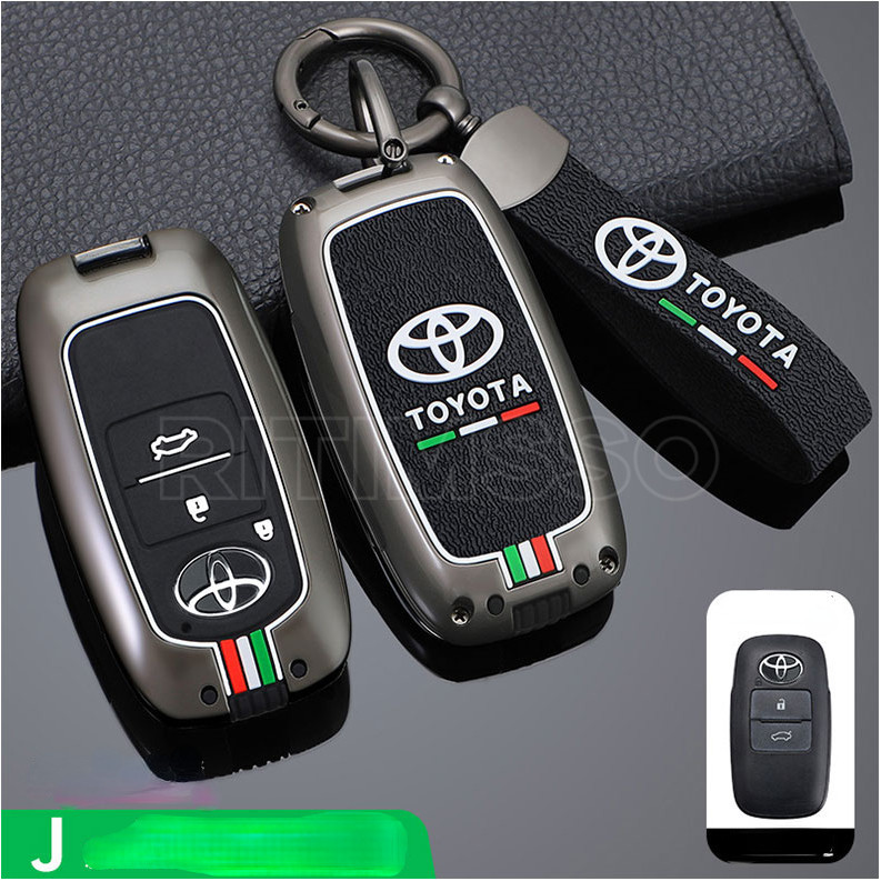 สําหรับ Toyota Vios 2023 2024 Yaris 2023 Avanza Veloz ฝาครอบกุญแจรีโมทอัจฉริยะ