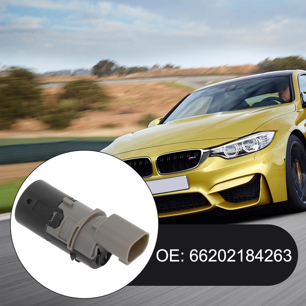 เซ็นเซอร์ถอยหลังที่จอดรถสีดําสําหรับ BMW E39 E46 E60 E61 E65 E66 X3 E83 E53 PDC