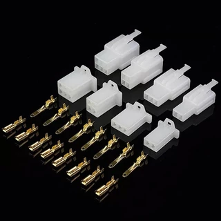 200/380pcs 2.8mm 2/3/4/6 pin ยานยนต์ขั้วสายไฟฟ้ารถจักรยานยนต์ปลั๊กชุดเชื่อมต่อสายไฟ