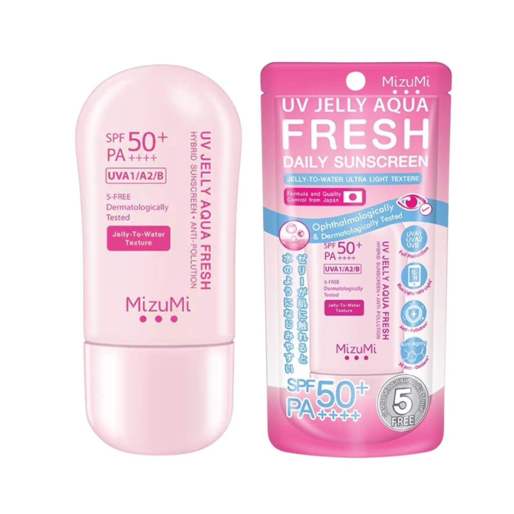 ใหม่ล่าสุด/แท้100% MIZUMI UV JELLY AQUA FRESH 40 ก. มิซึมิ ยูวี เจลลี่ อควา เฟรช