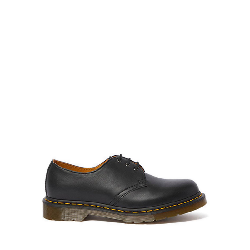 Dr Martens รุ่น 1461 Gibson รองเท้า Unisex 3 รูร้อยเชือก - สีดำ Nappa