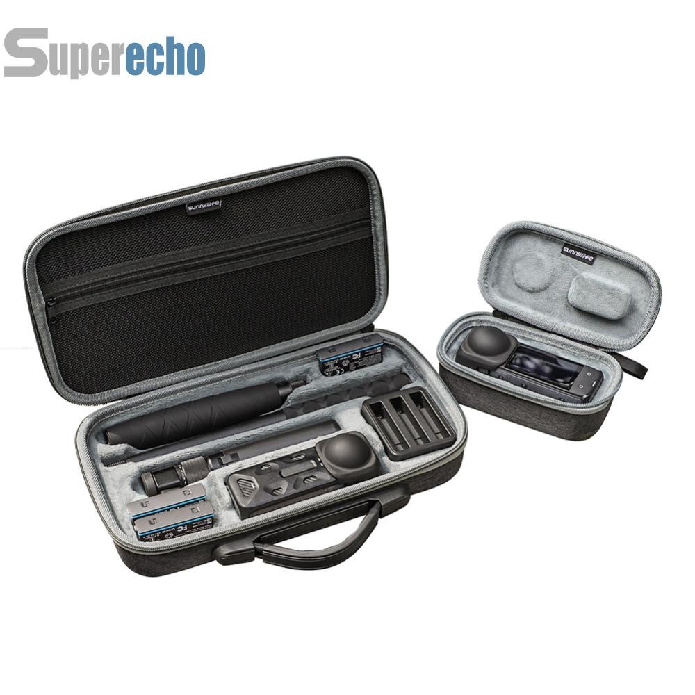 For Insta360 X4 Portable Case Solid Large Tote Case Hard Shell Bag Travel Case A [superecho.th]