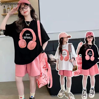 Tiger Kids T-shirt เสื้อยืดเด็กแขนสั้นสไตล์เกาหลีฤดูร้อนใหม่สำหรับเด็กวัยกลางคนและวัยโต
