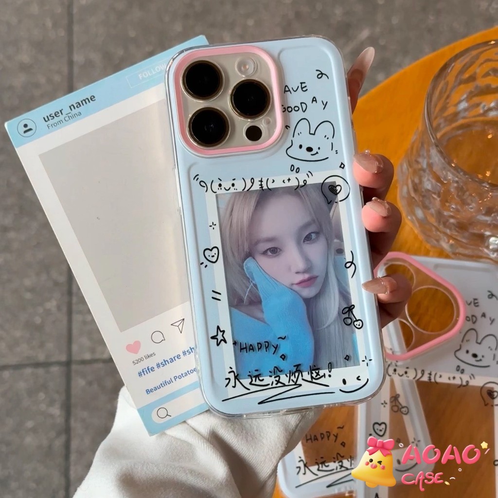 เคส Samsung A14 A05S A05 A12 A06 A15 A13 A03 A04 A23 A51 A50 A53 A33 A54 A34 A24 A32 A20 A04 A30 กรอบรูปลูกสุนัขน่ารัก - รูปที่ 2