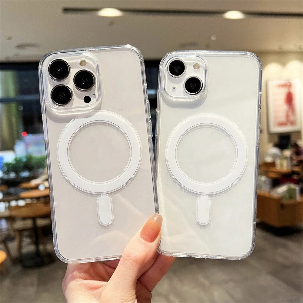 ส่งจากไทย เคสโทรศัพท์หรูหราแบบไร้สายชาร์จได้สำหรับ เคสไอโฟน 11 13 15 16 17 7Plus 14 12 Pro MAX 16Plus X XR XS 7p 8p