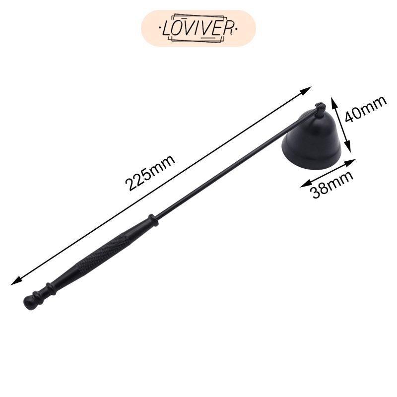 LOVIVER เครื่องตัดทริมเมอร์เทียนไส้ตะเกียงใช้งานง่ายชุดเครื่องมือที่ทนทานชุดอุปกรณ์เสริมเทียนสําหรับ - รูปที่ 2