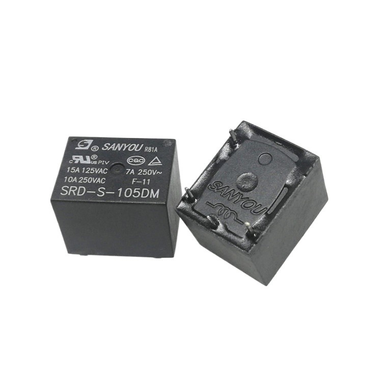 ยี่ห้อใหม่ SRD-S-105DM SRD-S-112DM SRD-S-124DM Sanyou รีเลย์ 5V 12V 24V
