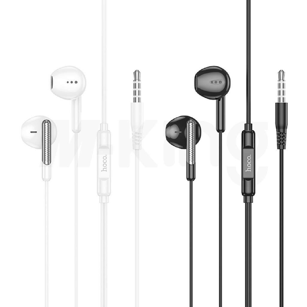 หูฟัง HOCO M123 หูฟังมีสาย Jack3.5mm Universal เสียงคมชัด พร้อมไมโครโฟน